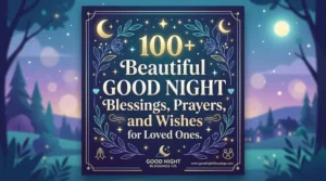Good Night Blessings Wishes
