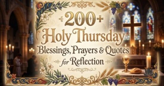 200-holy thursday blessings prayers and quotes